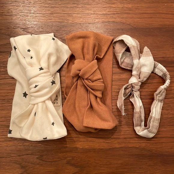 kate quinn Other - Set of 3 baby girl head wraps/headbands - Kate Quinn